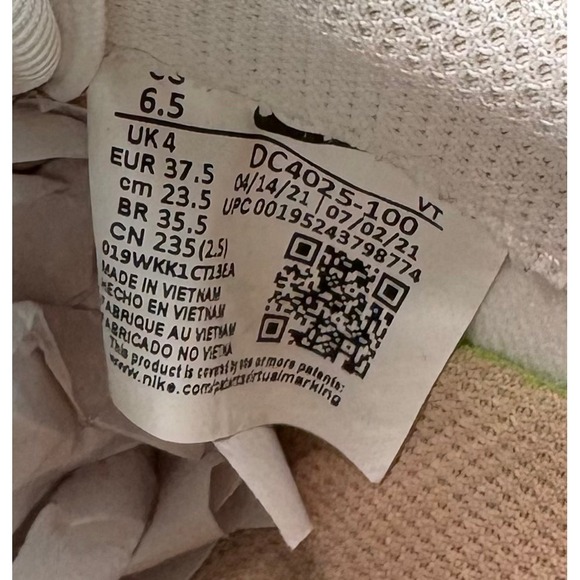 Nike Air Max Pre-Day Oatmeal DC4025-100 Womens Athletic Sneakers size 6.5 - Picture 8 of 8